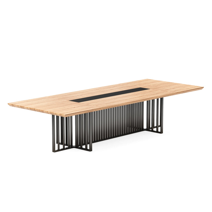 Felipe 12' Rectangular Conference Room Table with Laminate Finishing | AF Essence Tribeca WX-N2811