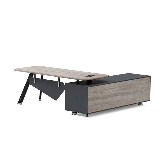 AF Essence-Tribeca | Genesis L-shaped Executive Desk WX-NW001