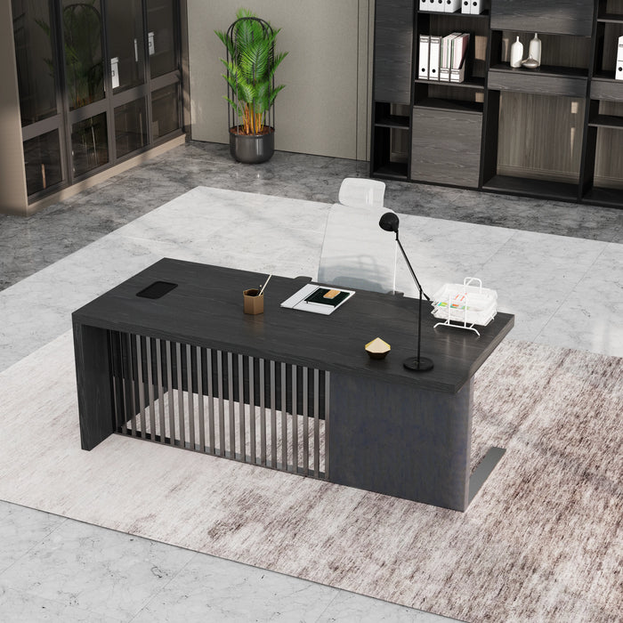 Dakota 63-79" Rectangular Executive Desk | AF Essence Tribeca WX-N2806