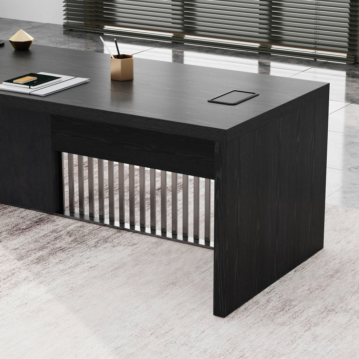 Dakota 63-79" Rectangular Executive Desk | AF Essence Tribeca WX-N2806