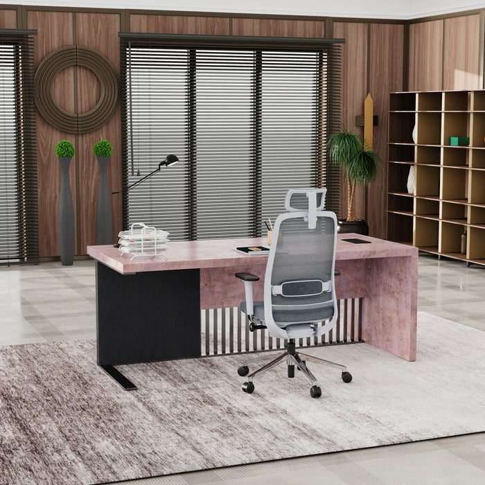 Dakota 63-79" Rectangular Executive Desk | AF Essence Tribeca WX-N2806