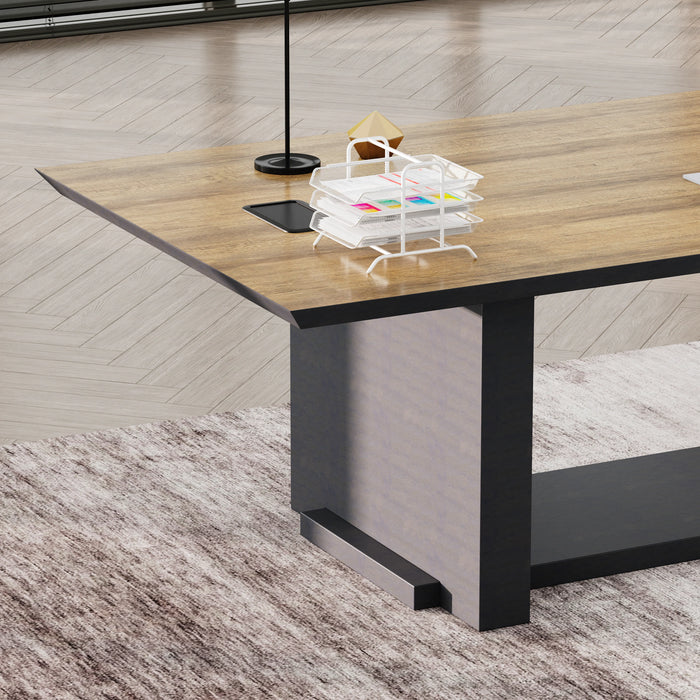 Duncan 95" Rectangular Conference Room Table | AF Essence Tribeca WX-N2810