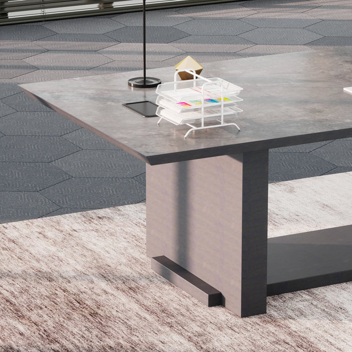 Duncan 95" Rectangular Conference Room Table | AF Essence Tribeca WX-N2810