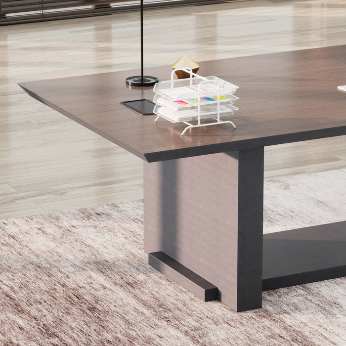 Duncan 95" Rectangular Conference Room Table | AF Essence Tribeca WX-N2810