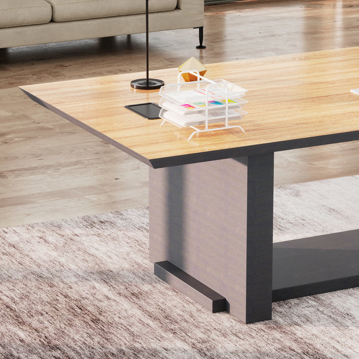 Duncan 95" Rectangular Conference Room Table | AF Essence Tribeca WX-N2810