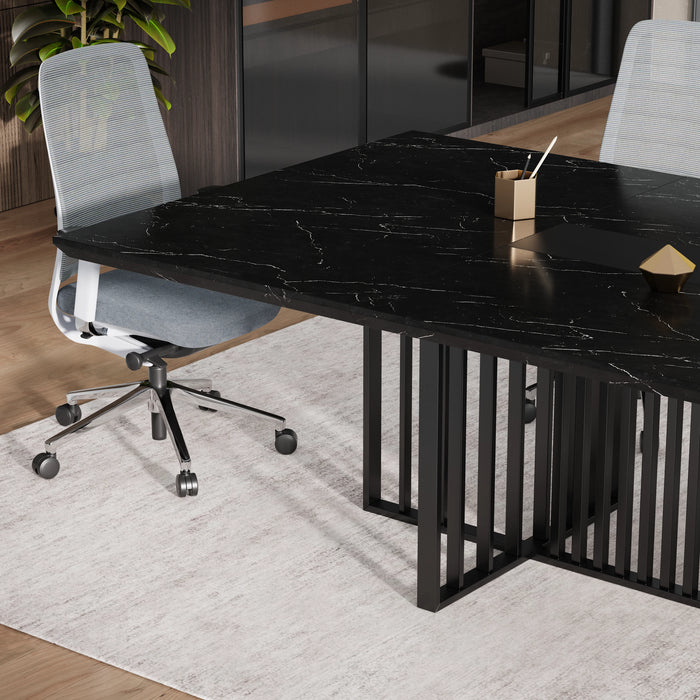 Felipe 12' Rectangular Conference Room Table with Laminate Finishing | AF Essence Tribeca WX-N2811