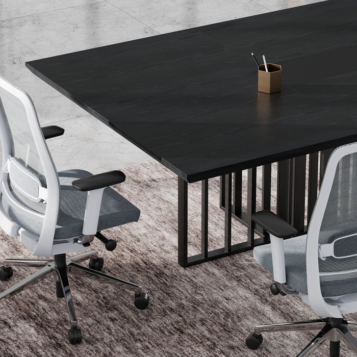 Felipe 12' Rectangular Conference Room Table with Laminate Finishing | AF Essence Tribeca WX-N2811