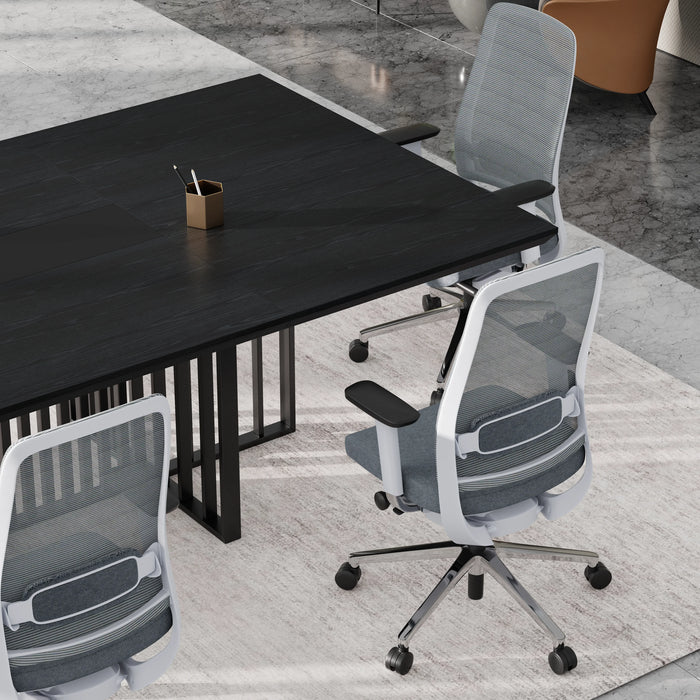 Felipe 12' Rectangular Conference Room Table with Laminate Finishing | AF Essence Tribeca WX-N2811