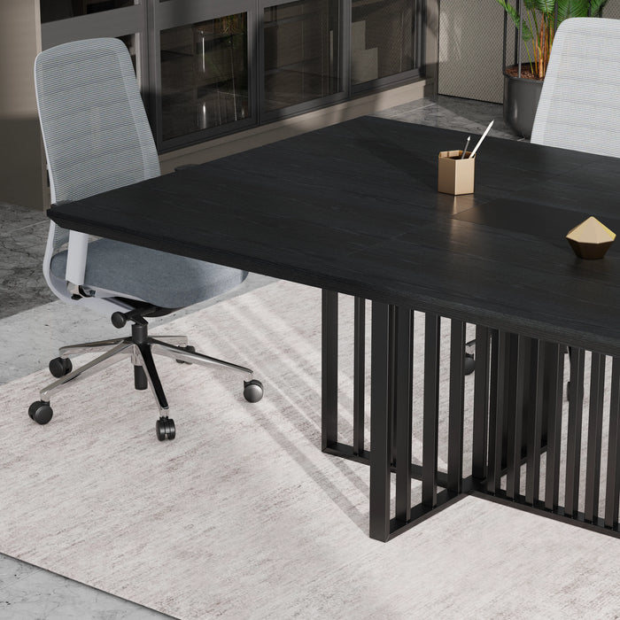 Felipe 12' Rectangular Conference Room Table with Laminate Finishing | AF Essence Tribeca WX-N2811