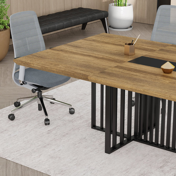 Felipe 12' Rectangular Conference Room Table with Laminate Finishing | AF Essence Tribeca WX-N2811