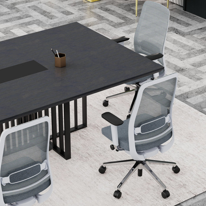 Felipe 12' Rectangular Conference Room Table with Laminate Finishing | AF Essence Tribeca WX-N2811