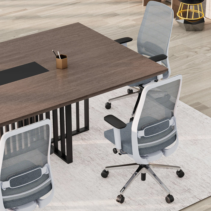 Felipe 12' Rectangular Conference Room Table with Laminate Finishing | AF Essence Tribeca WX-N2811