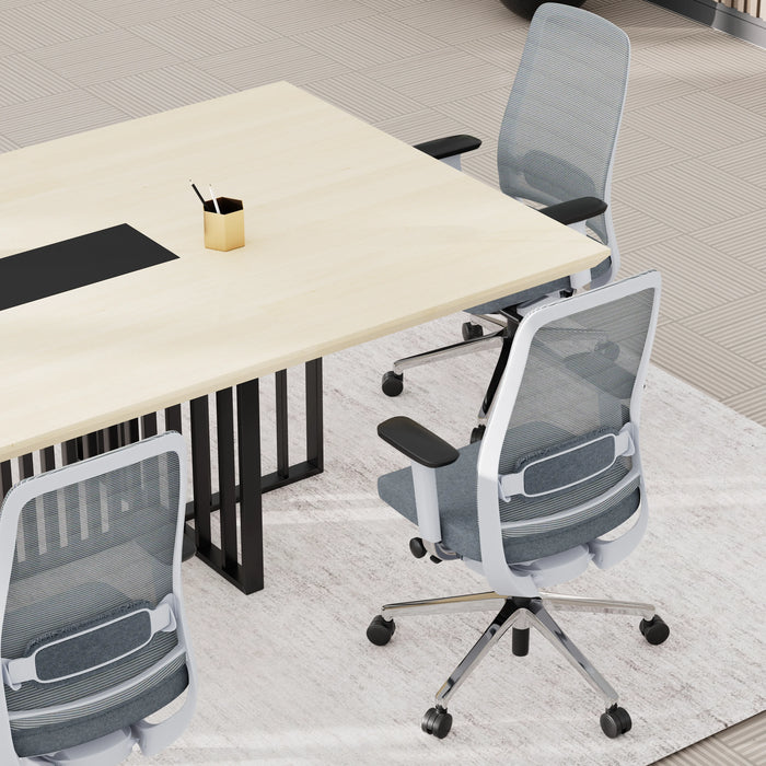 Felipe 12' Rectangular Conference Room Table with Laminate Finishing | AF Essence Tribeca WX-N2811