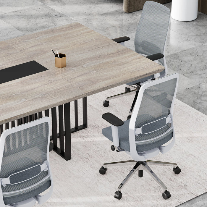 Felipe 12' Rectangular Conference Room Table with Laminate Finishing | AF Essence Tribeca WX-N2811