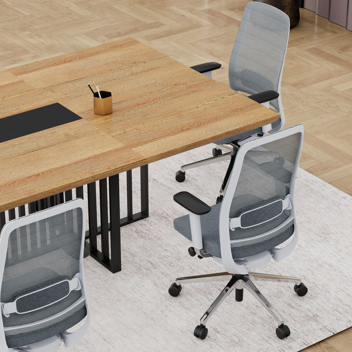 Felipe 12' Rectangular Conference Room Table with Laminate Finishing | AF Essence Tribeca WX-N2811