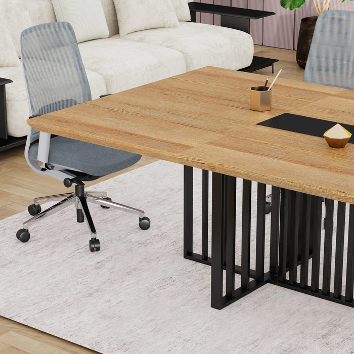 Felipe 12' Rectangular Conference Room Table with Laminate Finishing | AF Essence Tribeca WX-N2811