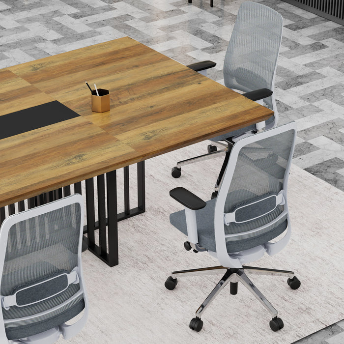 Felipe 12' Rectangular Conference Room Table with Laminate Finishing | AF Essence Tribeca WX-N2811