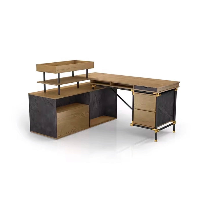 Arcadia Professional Oriental Ebony Commercial Staff Office Workplace Single-Seat Workstation Desks Suitable for Offices