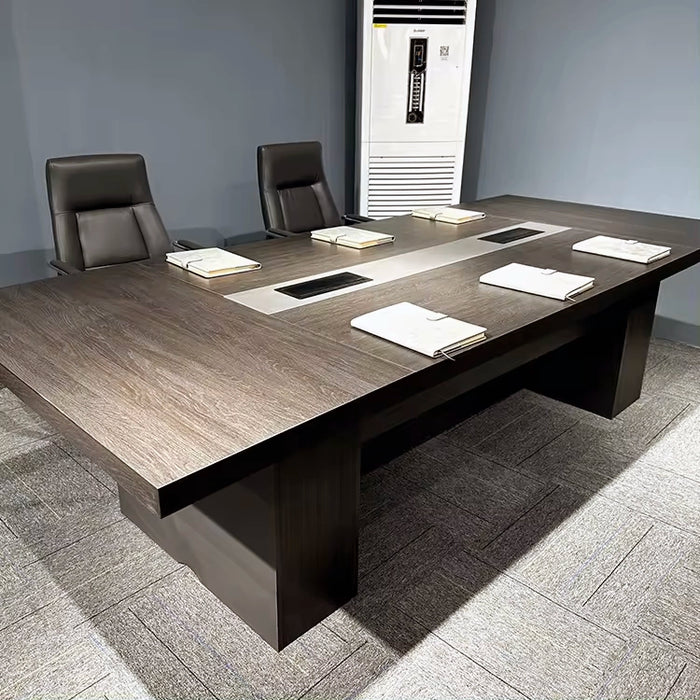Arcadia High-end (9 to 16 feet, seats 10 to 20 people) Dark Brown Conference Table for Meeting Rooms