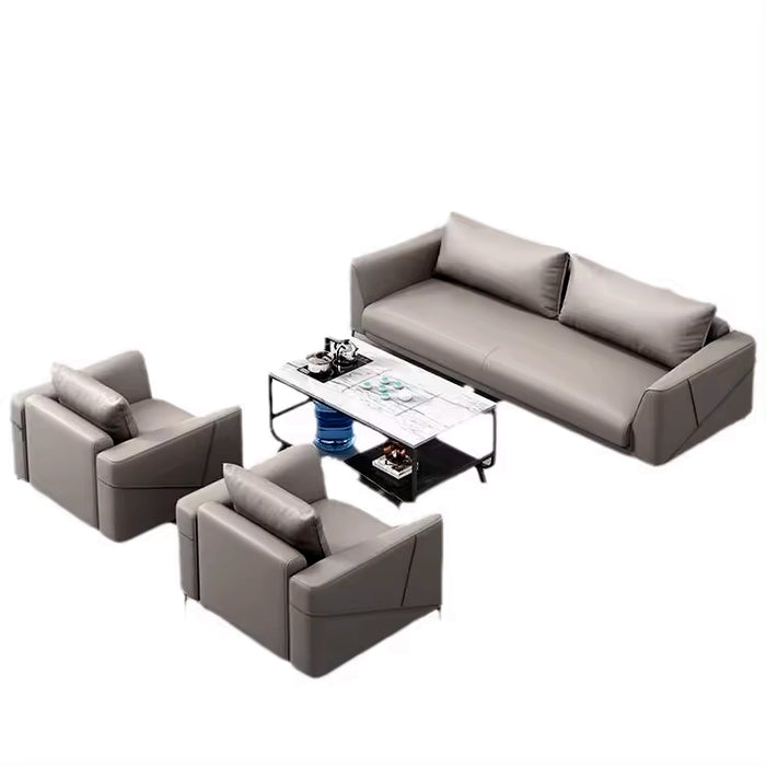 Arcadia Modern Medium Alder Upholstery Commercial and Residential Lounge and Waiting Room Chair Sofa Seating for Front Desks and Lobbies