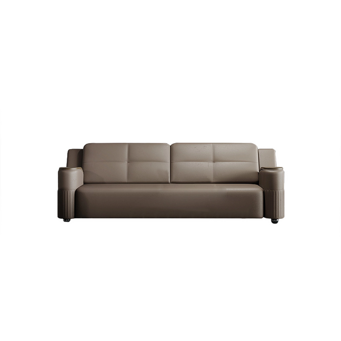 Arcadia Terracotta Modern Brown Upholstery Commercial and Residential Lounge and Waiting Room Chair Sofa Seating for Front Desks and Lobbies