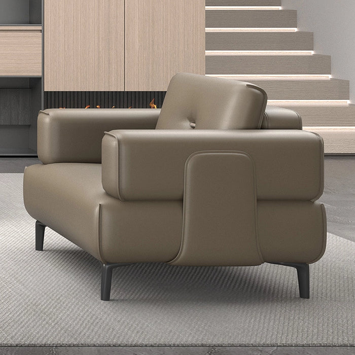 Arcadia Sand Modern Beige Upholstery Commercial and Residential Lounge and Waiting Room Chair Sofa Seating for Front Desks and Lobbies