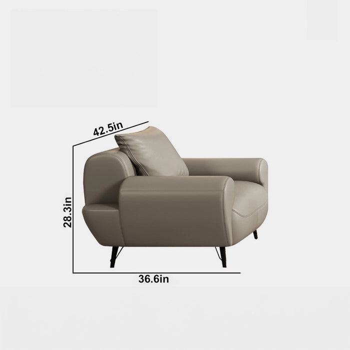 Arcadia Magnolia Modern White Upholstery Commercial and Residential Lounge and Waiting Room Chair Sofa Seating for Front Desks and Lobbies