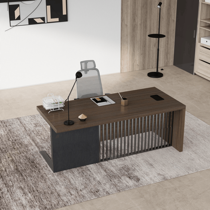 Escritorio ejecutivo rectangular Dakota de 63 a 79" | AF Essence Tribeca WX-N2806