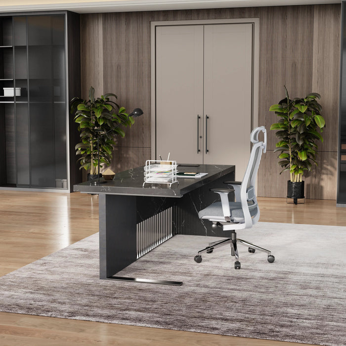 Escritorio ejecutivo rectangular Dakota de 63 a 79" | AF Essence Tribeca WX-N2806