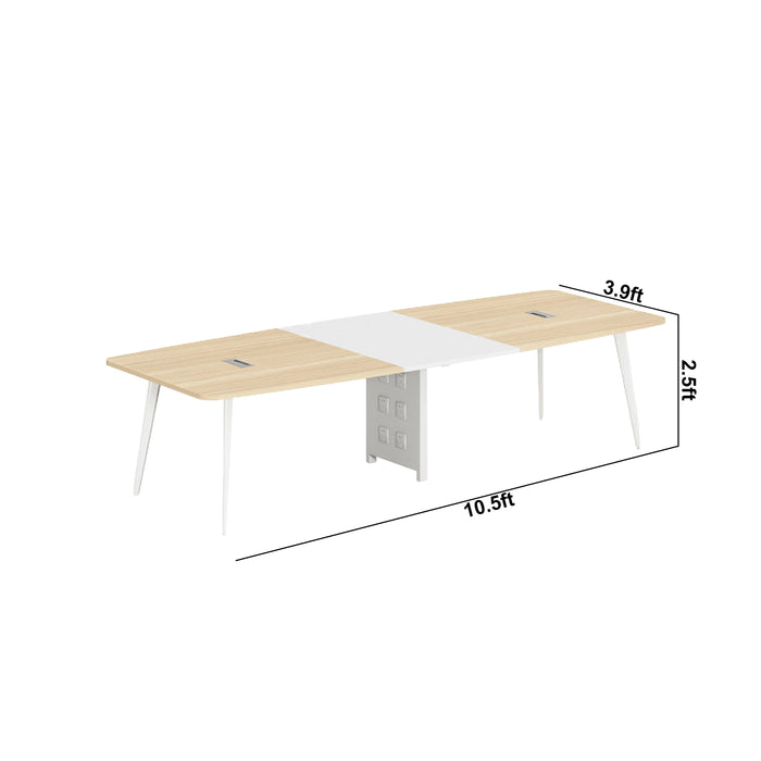 Arcadia High-end High Quality 10ft Cherry Frost Conference Table for Meeting Rooms and Boardrooms