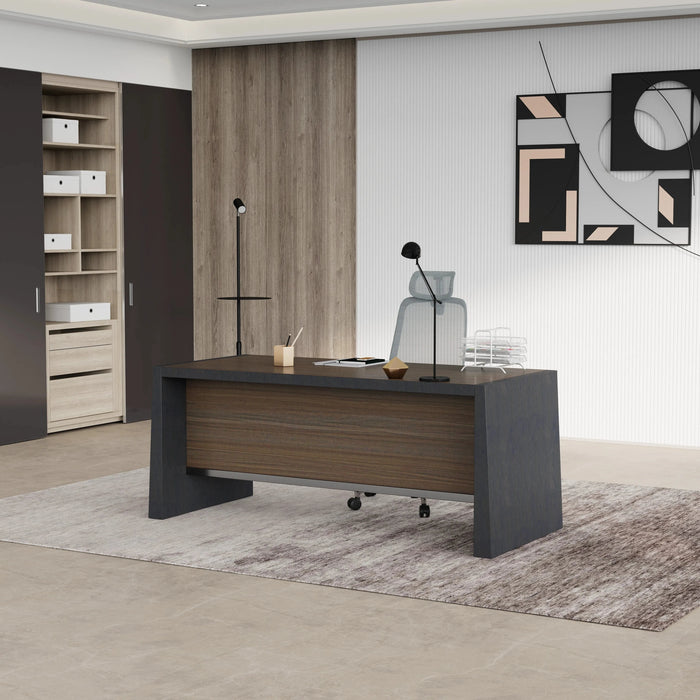 Escritorio ejecutivo rectangular Graham de 63 a 71" | AF Essence Tribeca WX-N2808