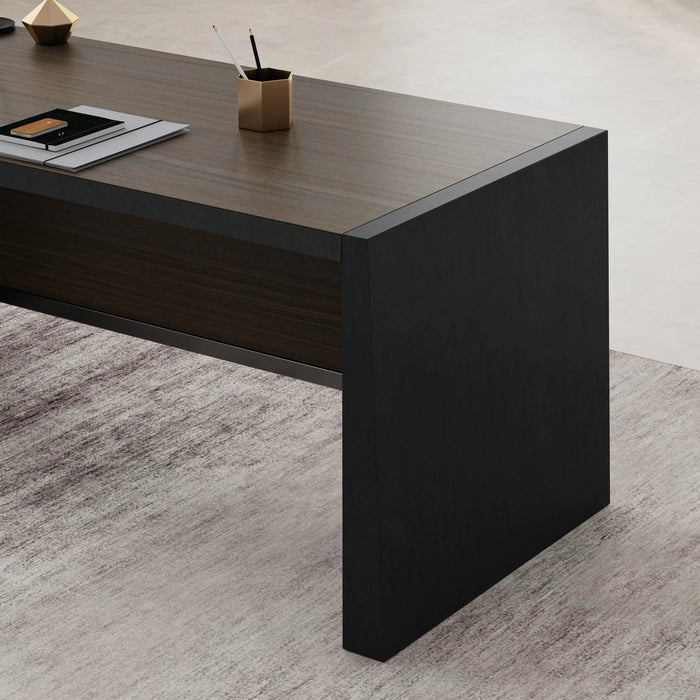 Escritorio ejecutivo rectangular Graham de 63 a 71" | AF Essence Tribeca WX-N2808