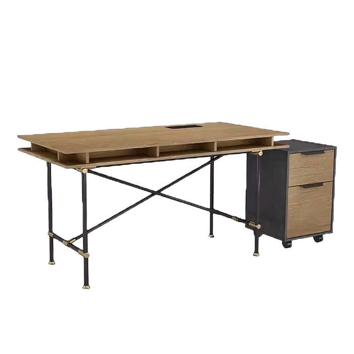 Arcadia Professional Oriental Ebony Commercial Staff Office Workplace Single-Seat Workstation Desks Suitable for Offices