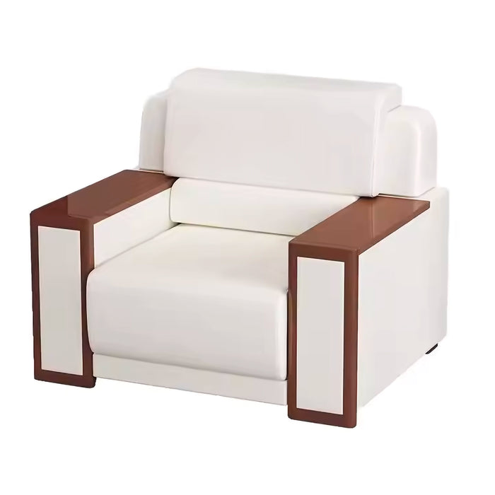 Nitro 39" White Cotton Fiber Lounge Seating Sofas | AF [ZT] JY-RS3